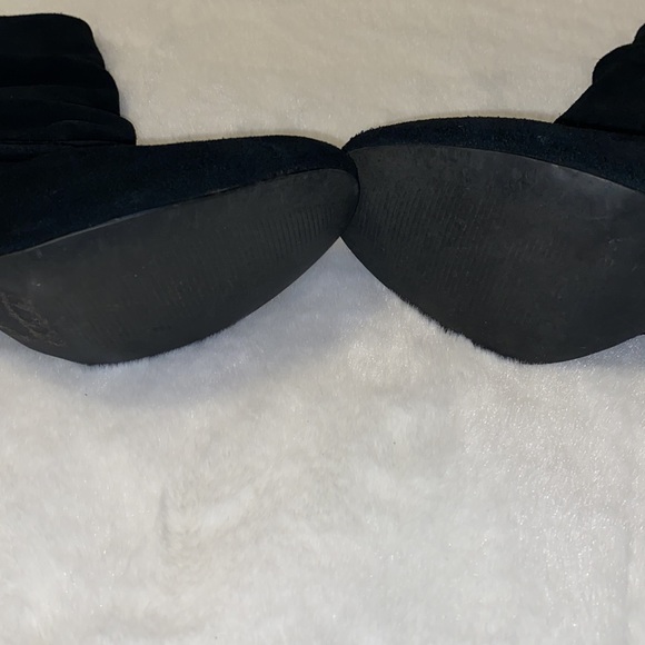 Black Suede Booties - Picture 8 of 8